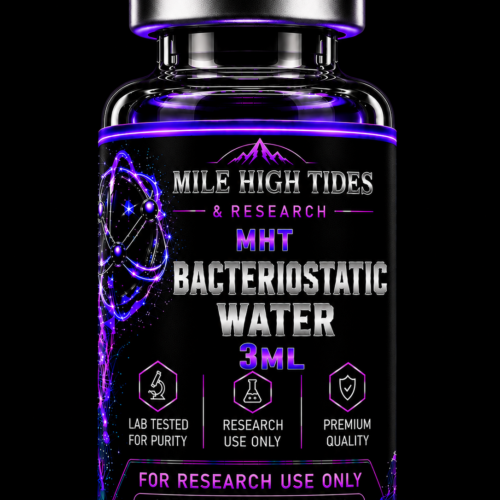 STOCK PHOTO BAC 3ML BACTERIOSTATIC WATER